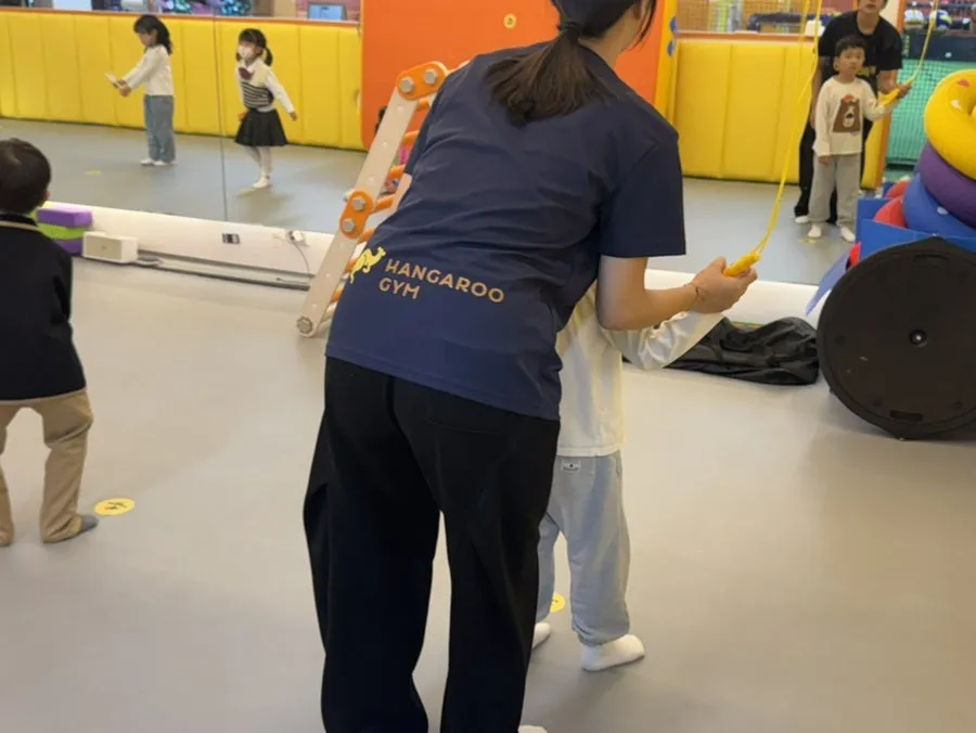 캥거루짐 수업 사진