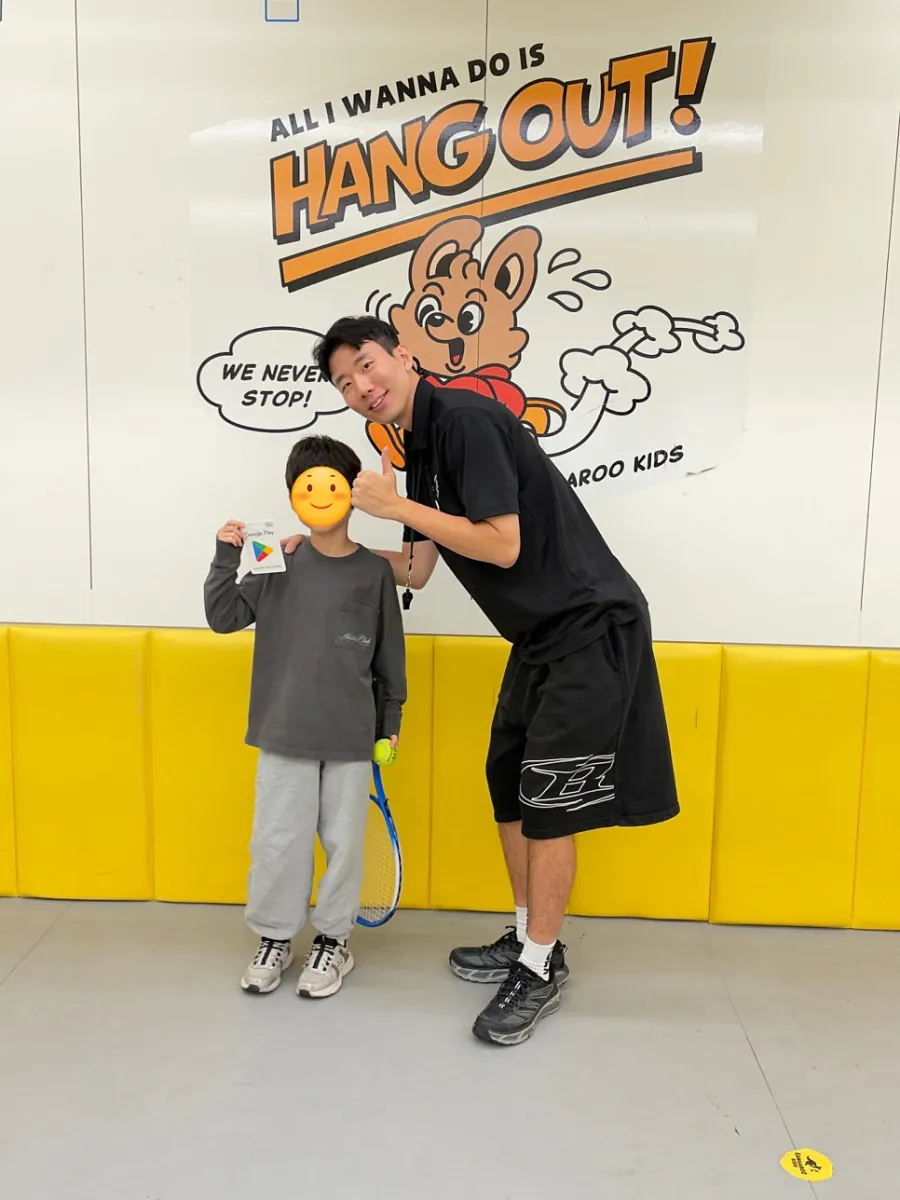 기린쌤 테니스 수업 사진