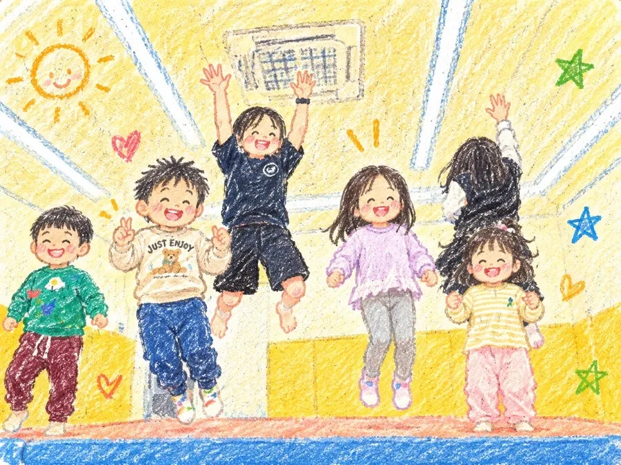 모찌쌤 유아체육 수업 그림