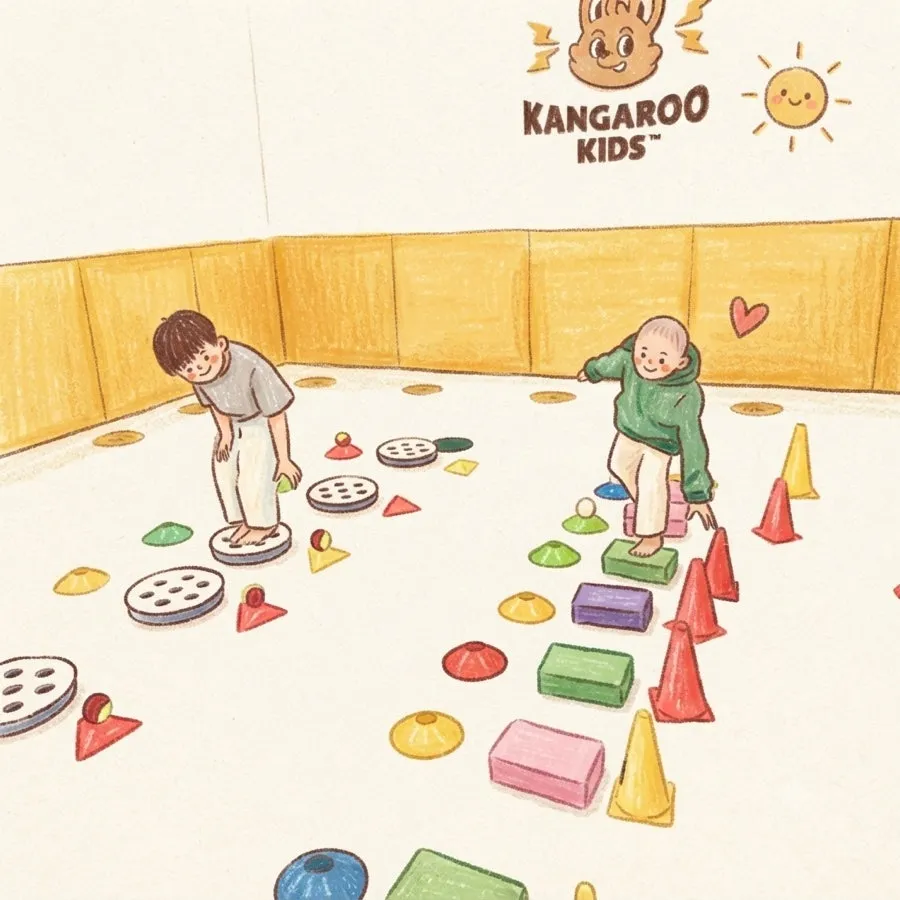 모찌쌤 유아체육 수업 그림