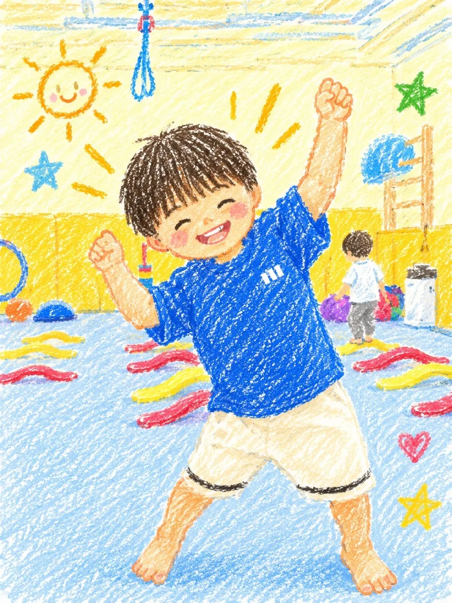모찌쌤 유아체육 수업 그림