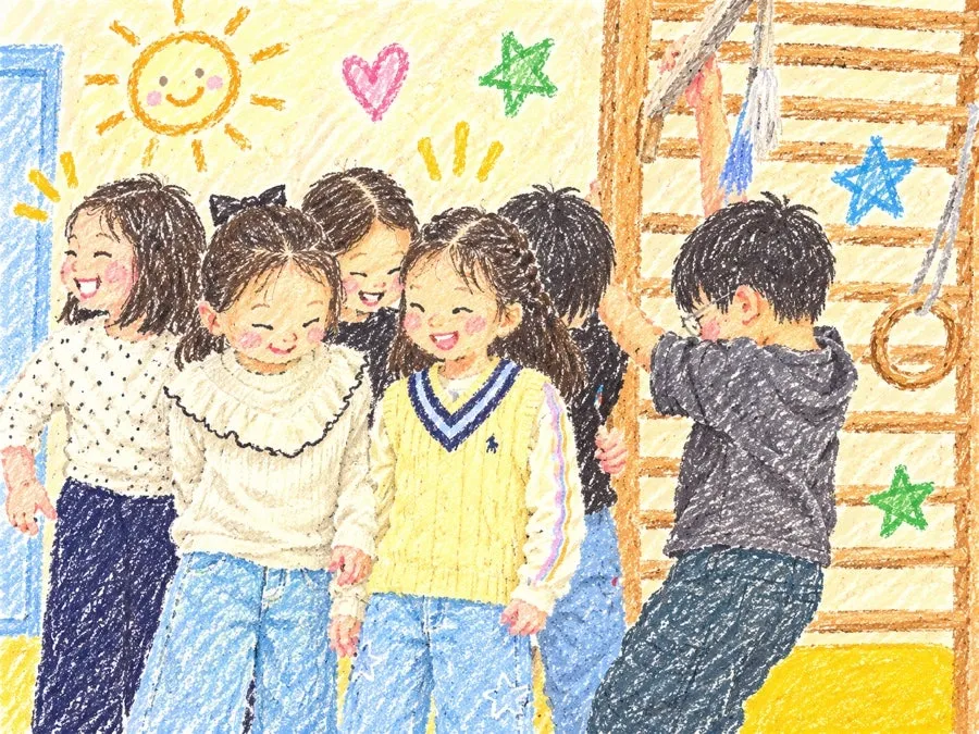 모찌쌤 유아체육 수업 그림